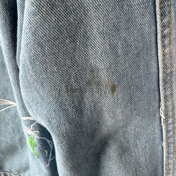 Brooklyn Cloth Mens Denim Jacket XL Blue Jean Trucker Savage‎ - Picture 12 of 16